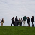 Image of participants on top of Dyke