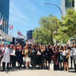 Activists gathered in New York to #StandTogetherNow and demand that their governments step up action to achieve social, economic and environmental justice